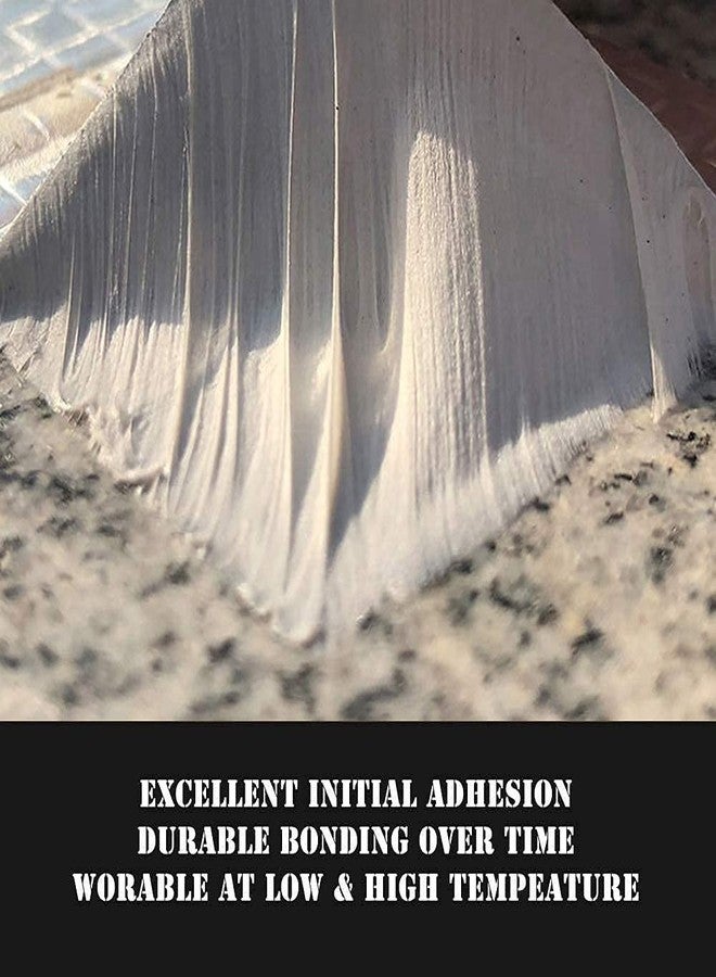 VBM شريط إصلاح التسربات المقاوم للماء من VBM لحلول تسربات الأنابيب وتسربات مياه الأسقف، شريط من رقائق الألومنيوم، شريط لاصق مقاوم للماء، مطاط بوتيل مانع للتسرب (5 سم × 5 م [1]) - Image 3